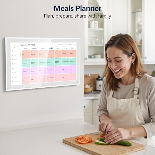 Digital Calendar – 27 Inch Electronic Wall Calendar & Chore Chart, Smart Family Organizer with Interactive Touchscreen Display, Wall Mount in Portrait or Landscape - Thumbnail 5