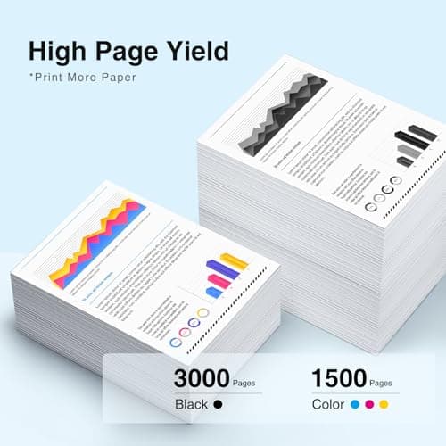 LC3037 XXL Ink Cartridges Replacement for Brother LC3037 Ink Cartridge Compatible with Brother MFC-J5845DW Ink MFC-J6545DW MFC-J6945DW MFC-J5945DW Printer LC3037 bk/c/m/y Ink Cartridges-4Pk - Thumbnail 3