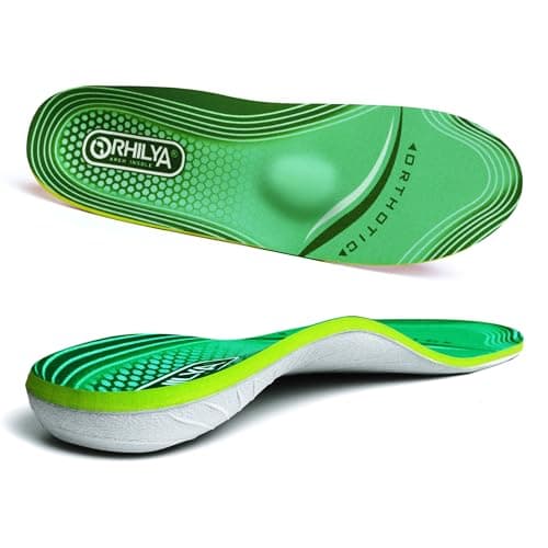 ORHILYA 220lbs+ High Arch Support Insert Plantar Fasciitis Relief Metatarsal Pain Orthotic Insole for Men & Women Standing All Day, Flat Feet Heel Comfort Work Boot Shoe Inserts,305MM Size 12 - Image 1