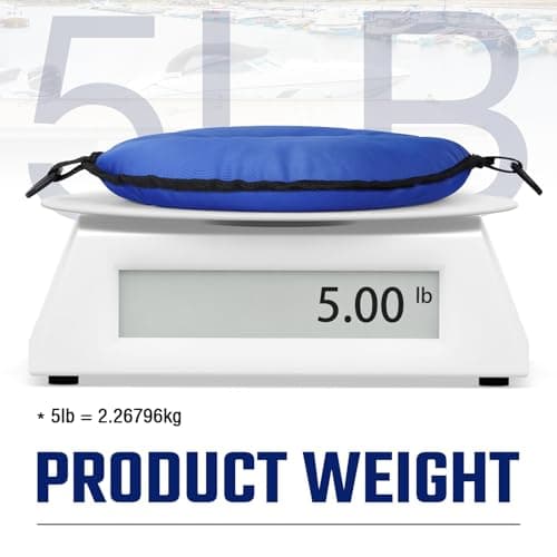 Weighted Sand Bag Boat Base Use with Long Legs Bird Deterrent, Compatible with Bird·B·Gone/Bird Barrier Long Legs Bird Deterrent, Fit for Most Surfaces Such as Awnings, Canvas Tops, Decks, etc, Blue - Thumbnail 5