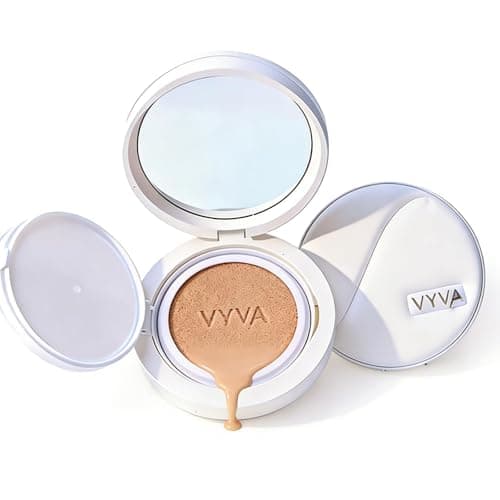 White Box Cushion Foundation | High Coverage, Weightless Feel, Natural Skin-like Finish, Satin Effect, BB Foundation, Beauty, Tattoo Concealer, Buildable (Natural Color)