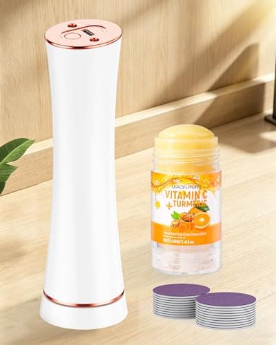 Electric Foot Callus Remover, 3-Speed Rechargeable Cordless Electronic Foot File with Moisturizing Balm, Electric Callus Remover Kit for Dead Skin, Birthday & Mothers Day Gifts for Women Mom, White