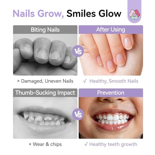 SAVILAND Nail Biting Prevention for Adults Pen - Extra Bitter Nail Biting Treatment Natural Stop Biting Nails Adults Quick Dry No Bite Thumb Sucking Deterrent Nail Polish Repair for Damaged Nail 5ml - Thumbnail 4
