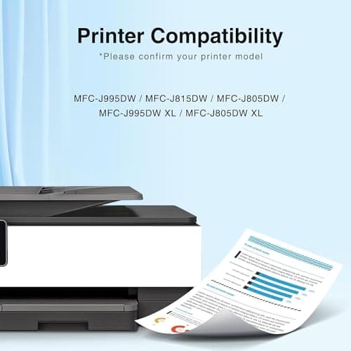 Starink LC3033XXL Replacement for Brother LC3033 LC-3033 LC3035(BK/C/M/Y) Ink Cartridge Compatible with MFC-J995DW MFC-J805DW MFC-J815DW Printer(4 Packs) - Thumbnail 3