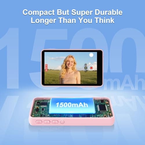 LuliLi Selfie Monitor Screen iPhone, 4K Vlog Recording Back Camera Screen for iPhone & Android, 180° Rotation, 3 Levels of Brightness, Photography Lovers Gift Ideas - Thumbnail 4