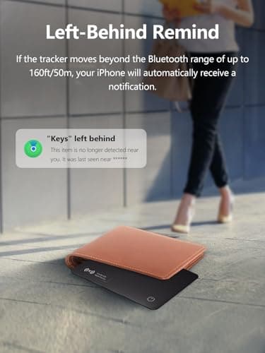 Lmrbelec Wallet Tracker Card for Apple (iOS only) - 2 Pack - Thumbnail 3