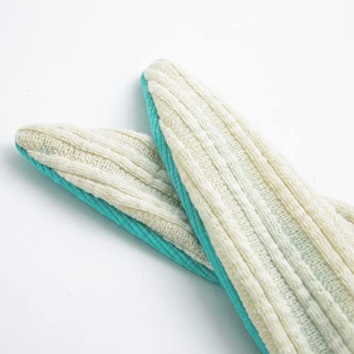 Simplee kids Animal Bunny Baby Easter Clothes Long Ear Rabbit Hoodie Romper with Zipper Blue Turquoise 3-6 Months - Thumbnail 6