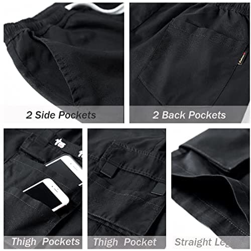 Msmsse Women's Cargo Hiking Shorts Multi-Pockets Bermuda Golf Outdoor Athletic Shorts for Women Camouflage Color US 4-6 - Thumbnail 5