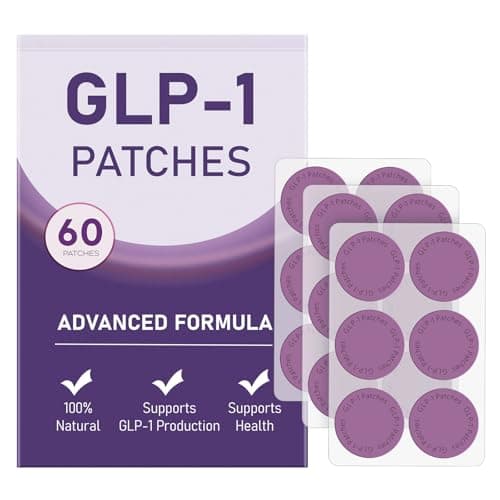 AYOJOY GLP-1 Patches for Women & Men | Advanced Natural Formulation | with L-Glutamine, Berberine, Cinnamon & Pomegranate | 60 Count -AA - Image 1