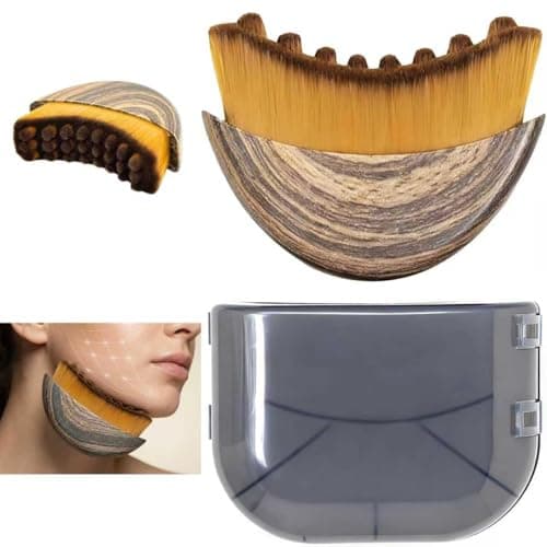Lymphatic Contour Face Brush-Anti-Puffiness,Lymphatic Drainage Massager for Chin & Neck Improves Skin Glow Enhances Skincare Absorption, Skin Firming - Image 1
