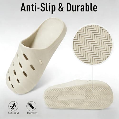 PXPUIQ Breathable slippers - Soft, quick-drying summer slippers with non-slip soles, suitable for indoor and outdoor use, bathrooms, and beach sandals. - Thumbnail 5