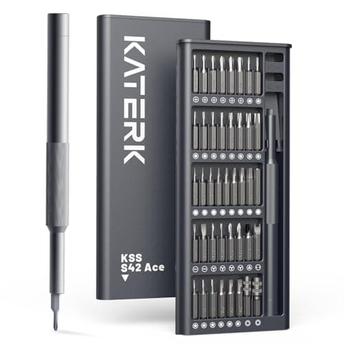 KATERK 42-in-1 Precision Screwdriver Set, Small Screwdriver Set with Magnetizer/Demagnetizer, Mini Repair Tool Kit for Phone, Computer, Watch, Laptop, Ring Doorbell, Eyeglass, Electronic - Image 1