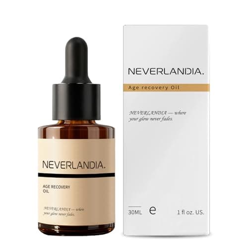 NeverLandia Anti-Aging Face Serum, Natural and Organic Anti-Aging Facial Oil with Jojoba, HTP(Pro-Xylane), CoQ10, Smooth Fine Lines, Boost Collagen for Firmness, For All Skin Types, 30 ml (1 fl oz) - Image 1
