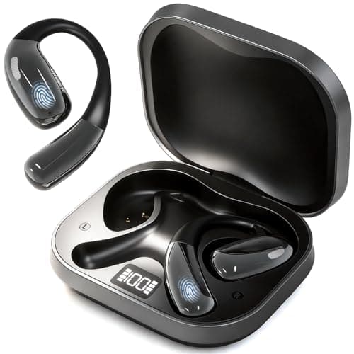 HAUSBELL AI Real-Time Translation Earbuds, 134 Language Translator Device, Wireless Earbuds for Travel, Learning & Calls, Audifonos Traductores Inglés Español, Comfortable Fit, 80H Playtime - Image 1