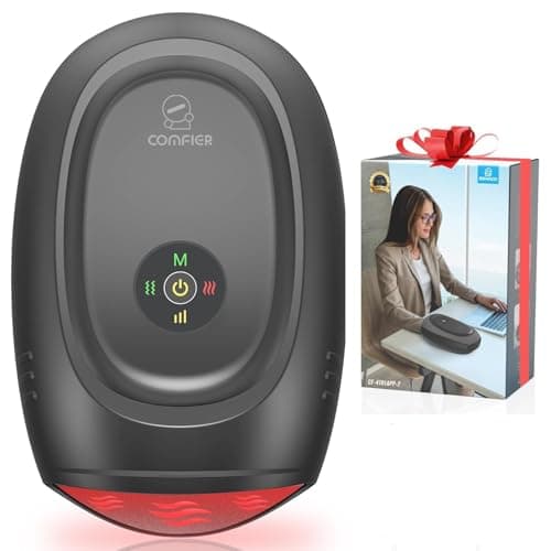 COMFIER Hand Massager with Heat and Compression, Cordless Hand Massager for Arthritis and Carpal Tunnel, Wrist, Finger Massage for Mom, Dads, Women and Men (Black) - Image 1