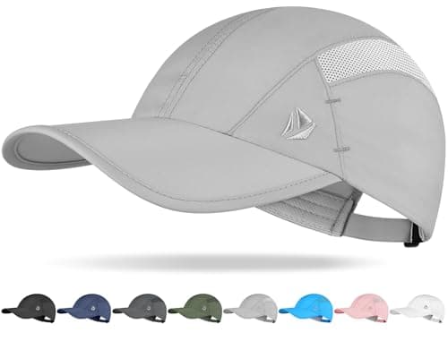 YANIKY Quick-Dry Running Hat for Men & Women Cooling Hat UPF 50+ Thin Baseball Cap Lightweight Breathable Mesh Sport Hats - Image 1