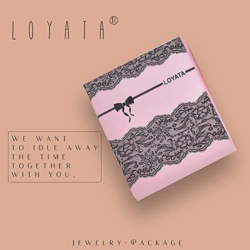 LOYATA Birth Flower Necklace Dainty 14K Gold Plated Necklace Engraved Custom Floral Pendant Necklace Personalized Jewelry Handmade Birthday Gift for Women(Dec.) - Thumbnail 5