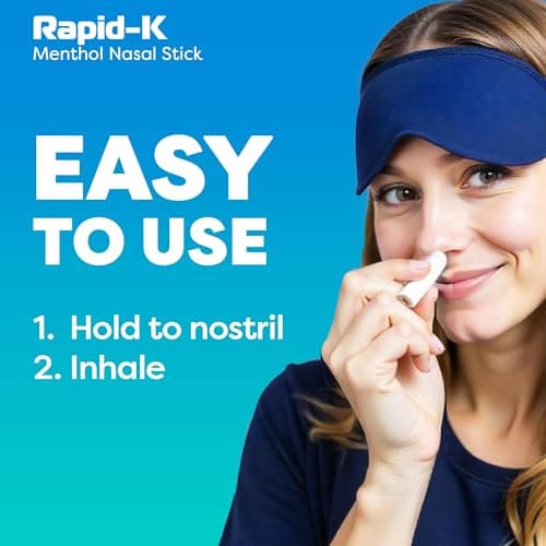 Nasal Sticks (4 Pack) – Nasal Inhaler Stick for Allergy Support, Sinus Relief, Focus Boost – Menthol Vapor Inhalers with Essential Oils (Mint, Lavender, Tropical, Wintermint) - Thumbnail 3