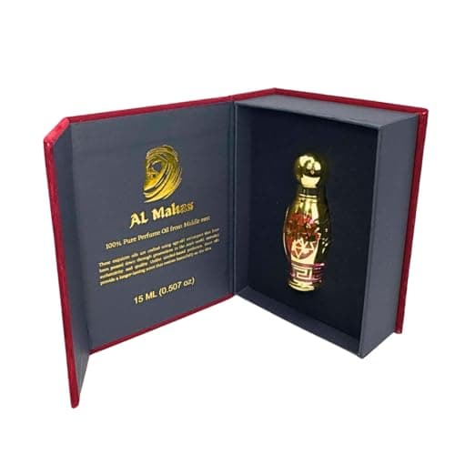 AL MAHAS Oud Wood – 15 ML Roll-On Perfume Oil for Men Perfumes | Smoky & Woody Fragrance with Oud, Sandalwood, Vetiver & Amber | Alcohol-Free by ALMAHAS - Thumbnail 2