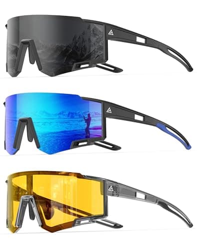 KALIYADI Sports Sunglasses-Men Polarized-Mens-Sunglasses Women: Running Sun Glasses with UV400 for Fishing Cycling - Image 1