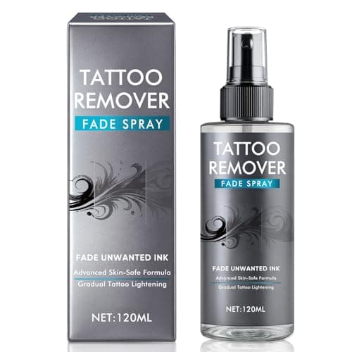 Tattoo Remover Spray - Natural Professional-Strength Formula to Safely Fade & Lighten Tattoo Ink, Supports Skin Recovery, Non-Invasive - Image 1