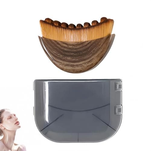 Lymphatic Face Brush for Gentle Facial Massage, Reduce Puffiness & Boost Circulation – Contour Brush for Jawline & Neck - Image 1
