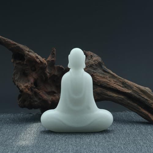 YeseeYe Faceless Buddha Statue - No Face Buddha Figurine Indoor Outdoor Zen Decor for Spiritual Room Meditation - Thumbnail 3