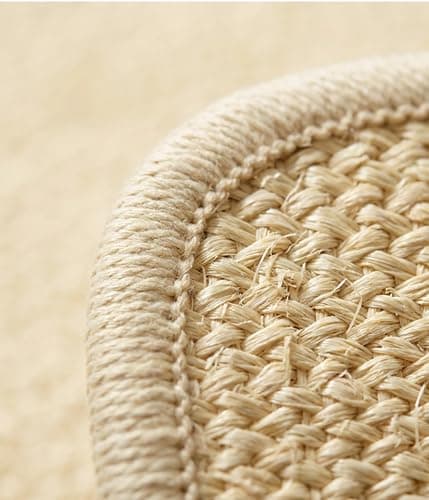 CATPAK 100% Natural Sisal Cat Scratching Mat, 17.2” Large Size, Super Strong Adhesive Hook & Loop Tape, Wall Mounted Scratch Rug for Indoor Cats, Beige (Primary, 17.2” x 17.2”) - Thumbnail 2