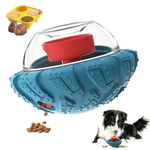 YINEYA Interactive Dog Toy, Puzzle Toy with Adjustable Treat Dispensing & DIY Frozen Treats, Dog Enrichment Toys to Keep Them Busy and Mental Stimulation - Image 1
