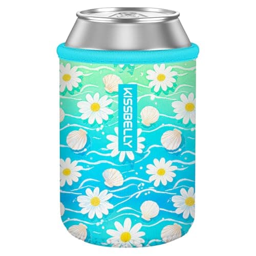 Can Cooler Sleeve, Insulated Neoprene Can Sleeve Cover Reusable Can Drink Sleeve Holder for Beverages Cans Bottles BBQs Decor Party Favors - Image 1