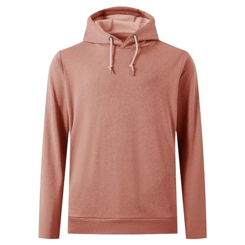 M MAELREG Mens Hoodies Pullover Performance Drawstring Hoodies For Men Polyster Fashion Golf Pullover Sweatshirts - Image 1