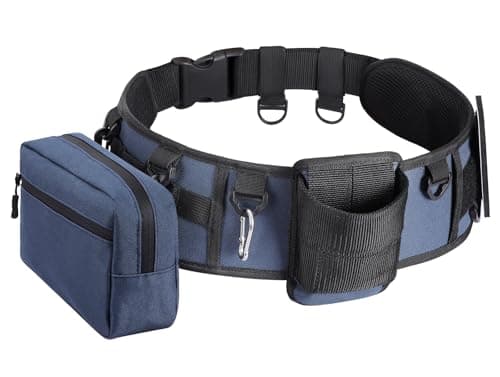 PELLOR Fishing Belt Rod Holder Adjustable Fishing Fighting Waist Belt with Detachable Tackle Bag, Multi-Hook Design, Professional Fishermen Tackle, Ideal Father's Day Gift - Image 1
