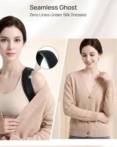 Playire Anatomical Y-Shape Upper Back Posture Corrector For Women, Superior Fabric Back Straightener Posture Brace For Women，Invisible Confidence & Maximum Breathability,Office Essential - Thumbnail 2