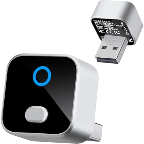 Yunvolx Wireless CarPlay & Android Auto Adapter, One-Click Switch Mini Size WiFi 6 & Bluetooth 5.4 Adapter, Fast Auto-Reconnect, Compatible with iOS 10+/Android 11+, for Factory Wired CarPlay Cars - Image 1