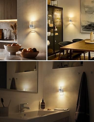 L LOHAS LED Night Light,Dimmable Night Lights Plug into Wall, 2 Pack Acrylic Nightlights with 0-100 LM Adjustable Brightness, 3000K Plug in Night Light with Dusk to Dawn Sensor, for Bathroom Hallway - Thumbnail 6