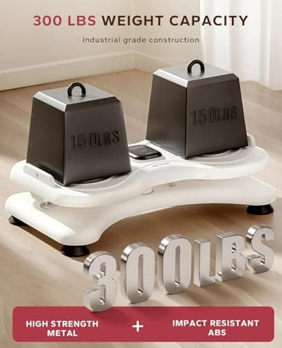 HAPBEAR Waist Twister Machine with LCD Display, 330LBS Capacity - Noiseless Ab Workout Board for Core Exercise & Slim Waist - Anti-Slip Home Gym Fitness Equipment - Thumbnail 3