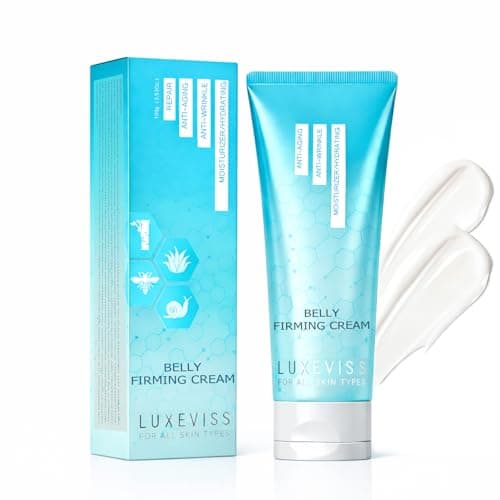 Luxeviss B Flat Belly Firming Cream for Loose Skin – Skin-Friendly Abdominal Tightening & Smoothing Cream, Non-Greasy Daily Moisturizer – 100g - Image 1
