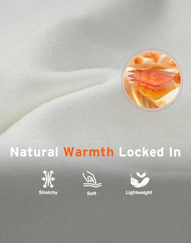 K-Swiss Men's Knit Polo Shirts - Long Sleeve Polo Sweaters Shirt Classic Collared Button Casual Work Golf White 2XL - Thumbnail 5