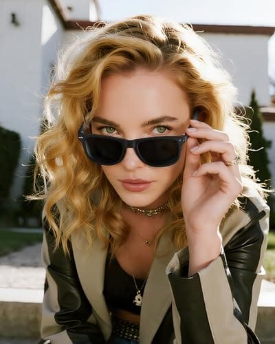 OUKEMAX Sunglasses-women Polarized Sunglasses-womens: Trendy Sun Glasses polarized UV400 Protection Fashion Sun glasses - Thumbnail 3