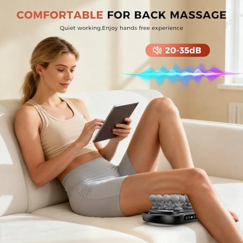 Beyn New 16-Head Massage Gun Set - 16 Gray Heads Included, 30 Speed Levels, Deep Tissue Massage for Back/Leg/Foot Muscle Relaxation, Portable Design - Thumbnail 4