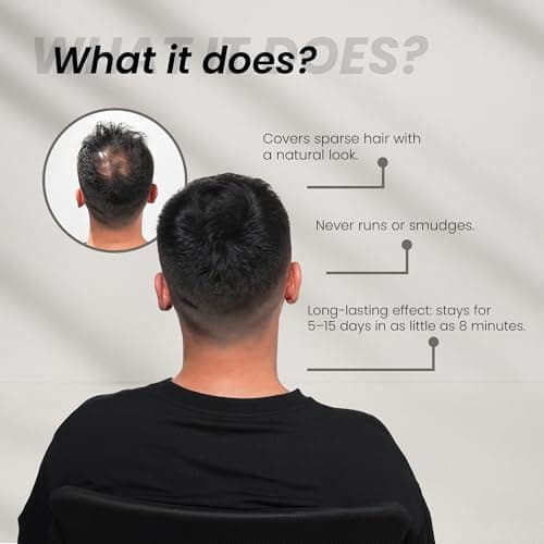 Batcı Hair Concealer & Filling Cream for Bald Spots & Thinning Hair – Waterproof, Sweat-Proof Scalp Coverage – Natural Root Touch-Up Cream for Men & Women – 1.69 Fl Oz 50 ml - Thumbnail 2