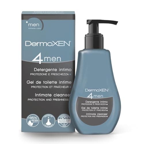 DERMOXEN Men's Intimate Wash | pH Balanced Daily Hygiene Gel | Freshness & Odor-Control Formula with Menthol | Gentle Cleansing for the Groin Area | Male Hygiene Product | 4.23 fl oz - Image 1