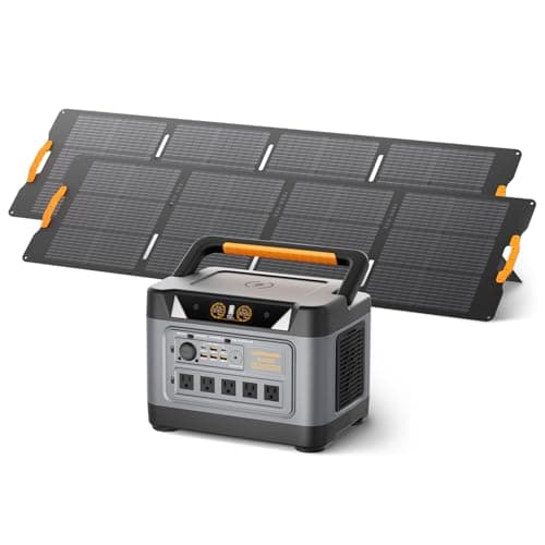 UDPOWER S1200 Solar Generator with 420W Solar Panel, 1190Wh LiFePO4 Battery 1200W (Surge 1800W) AC Output with UPS, 1.5H to 80% Fast Charge, Power Station for Home Backup/Outdoor/RVs/Emergency - Image 1