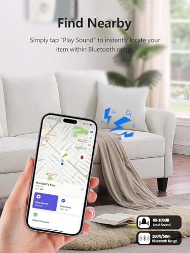 Lmrbelec Tracker Tags for Apple Find My (iOS Only) - Macaron, 4 Pack - Thumbnail 3