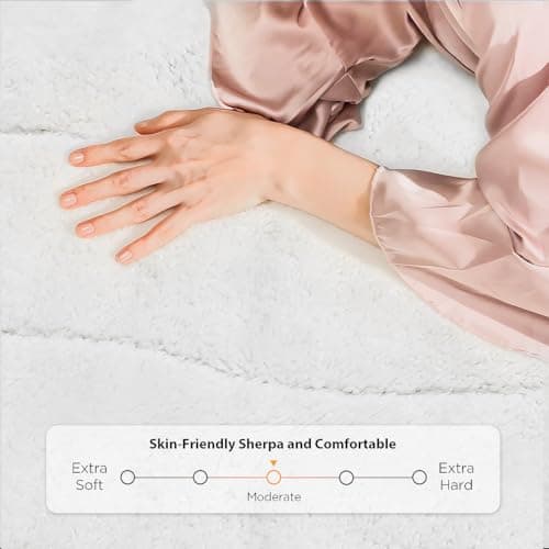 Templewet Heated Mattress Pad Twin Size - Single Control Electric Mattress Pad with 4 Heat Settings & 10 Hour Auto Off,Bed Warmer Mattress Cover 15" Deep - Thumbnail 2