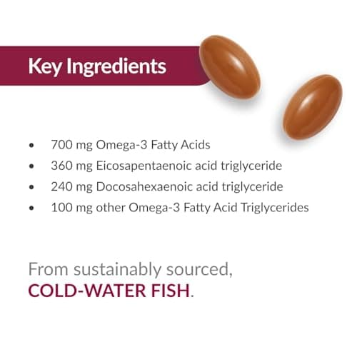 Bariatric Advantage Omega-3 300 EPA DHA Fish Oil Capsules, Concentrated Source of Fatty Acids from Sustainably Sourced Cold Water Fish - Lemon Lime, 270 Softgels - Thumbnail 6
