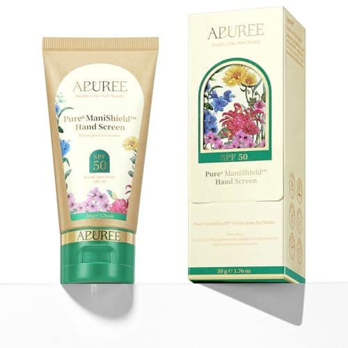 APUREE U V Nail Lamp Hand Screen: Hand Sunscreen SPF 50+/PA++++| UV Lights Protection Cream| Fragrance-Free & Hypoallergic Formula| For Nail Salon Home Use| Vegan & Cruelty Free| Deep Hydrate Moisture - Image 1