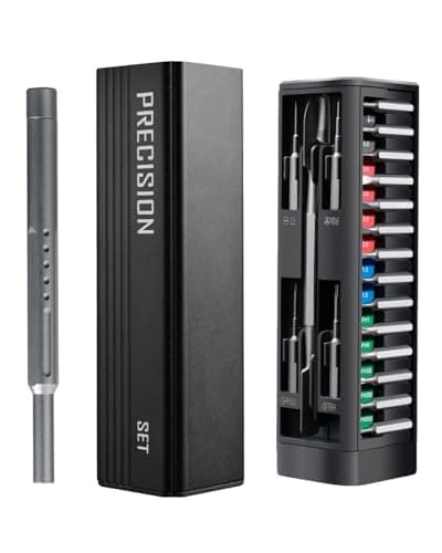 49 in 1 Precision Screwdriver Set, Professional Magnetic Mini Screw Driver with Magnetic Storage Box, Repair Tool Kit for Phone, Computer, Watch, Laptop, Macbook, Ring Doorbell, Eyeglass, Electronic - Image 1