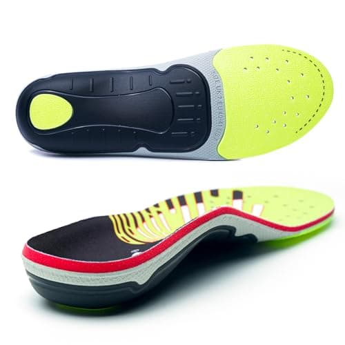 ARCHEPAID Heavy Duty Plantar Fasciitis Insoles 240+ LBS Arch Support Inserts for Women & Men Foot Pain Relief Shoe Insert Orthotic Comfort Insole, Sports Soft Work Boot Standing All Day Size 10 - Image 1