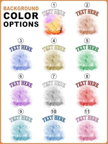 Custom4U Personalized Photo/Text Tshirt for Women Men Custom Face T-Shirts with Picture Design Your Own Tee Shirts Customized Gifts for Family Friends Birthday Anniversary Wedding Christmas, Brown - Thumbnail 4